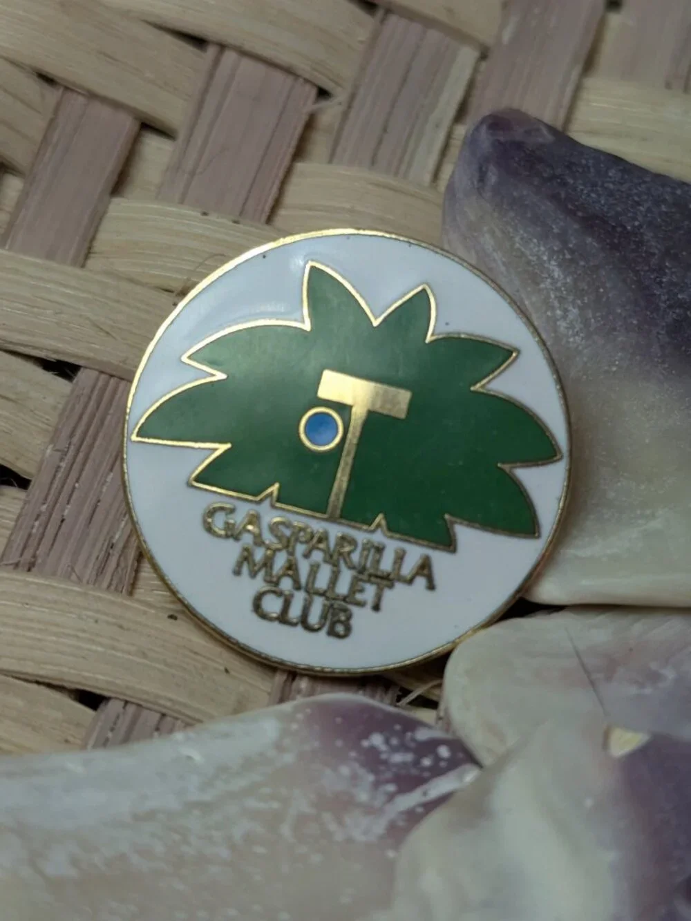 Vintage Gasparilla Mallet Club pin